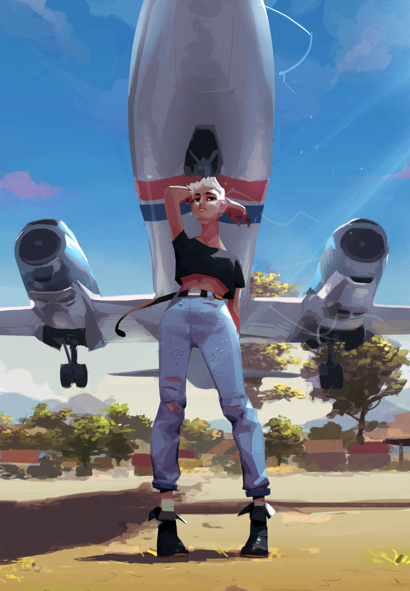 Illustration for article titled Bike Girl